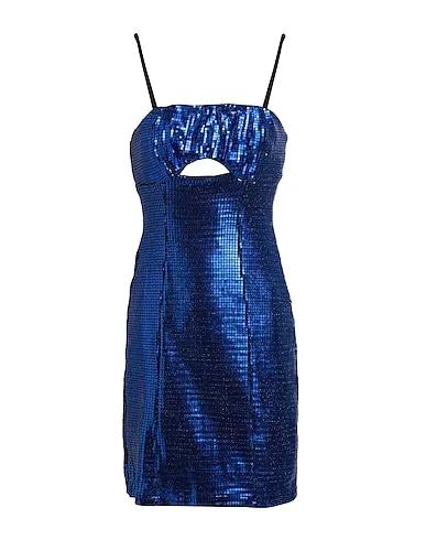 Blue Jersey Sequin dress