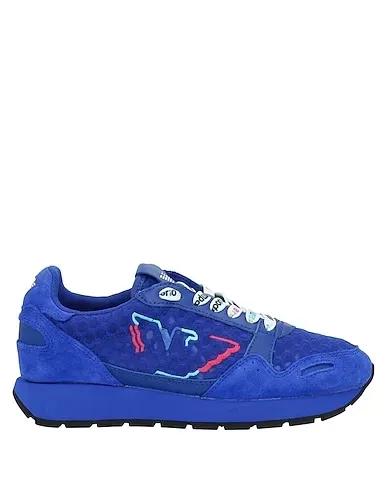 Blue Jersey Sneakers