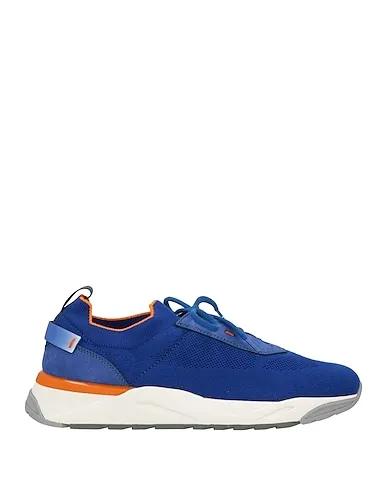 Blue Jersey Sneakers