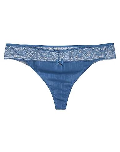 Blue Jersey Thongs