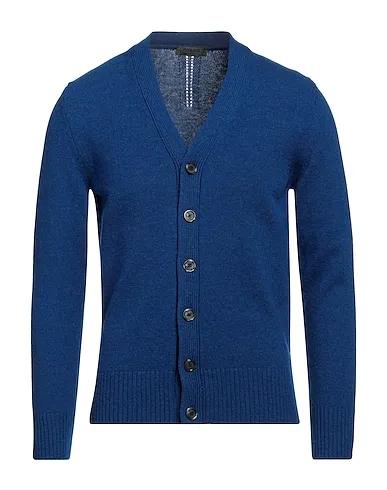 Blue Knitted Cardigan