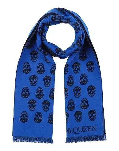 Blue Knitted Scarves and foulards