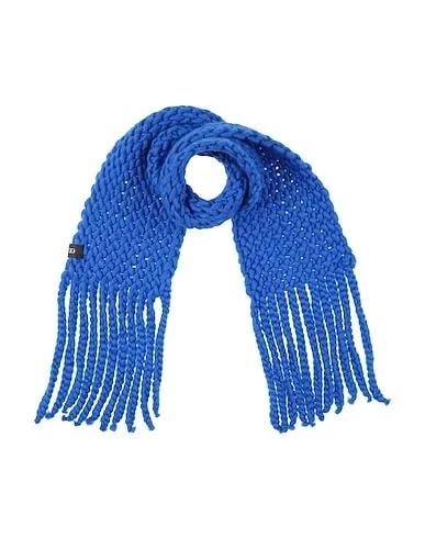 Blue Knitted Scarves and foulards