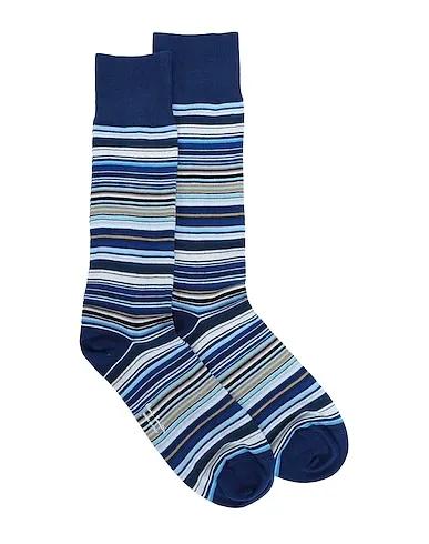 Blue Knitted Short socks