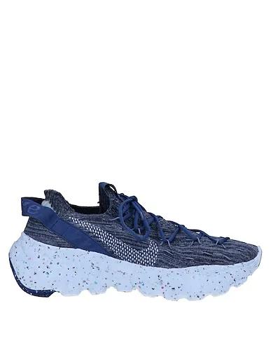Blue Knitted Sneakers