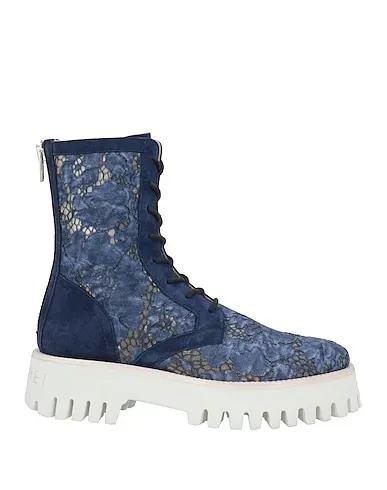 Blue Lace Ankle boot