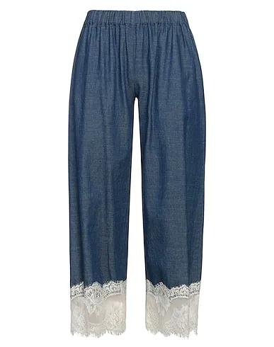 Blue Lace Casual pants