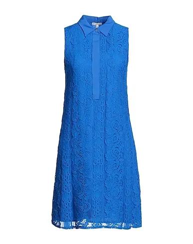 Blue Lace Midi dress