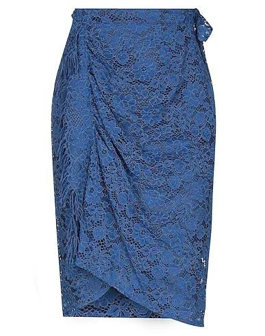 Blue Lace Midi skirt