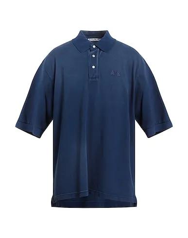 Blue Piqué Polo shirt