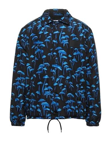 Blue Plain weave Shell  jacket