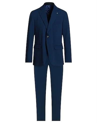 Blue Plain weave Suits