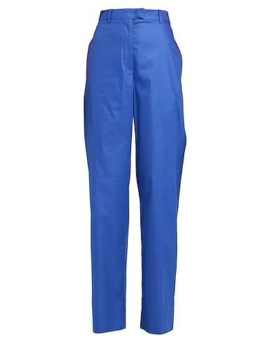 Blue Poplin Casual pants
