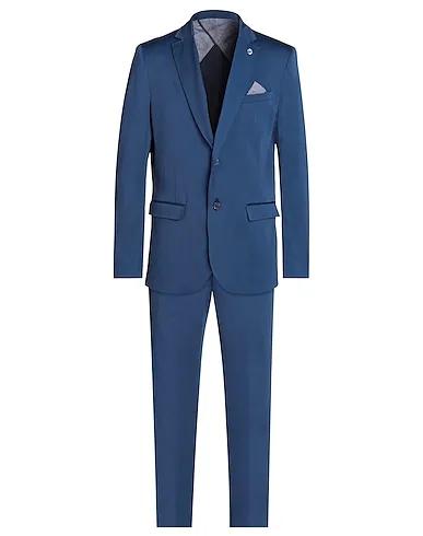 Blue Satin Suits