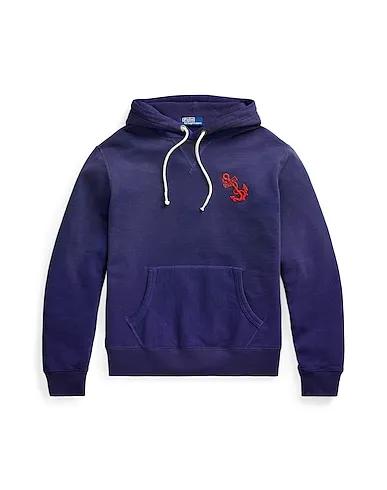 Blue Sweatshirt Hooded sweatshirt FLEECE GRAPHIC HOODIE