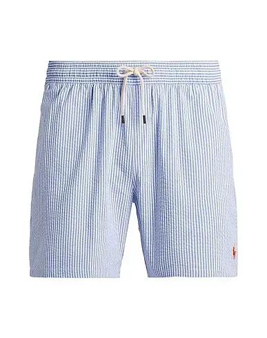 Blue Swim shorts 5.5-INCH TRAVELER SEERSUCKER SWIM TRUNK
