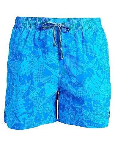 Blue Swim shorts 5 Volley Short - w/basket line
