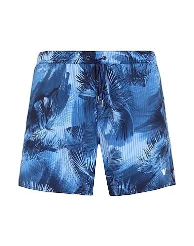 Blue Swim shorts BOXER SWIMWEAR TROPICAL JUNGLE