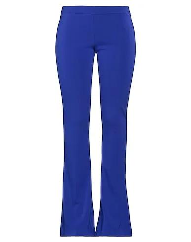 Blue Synthetic fabric Casual pants