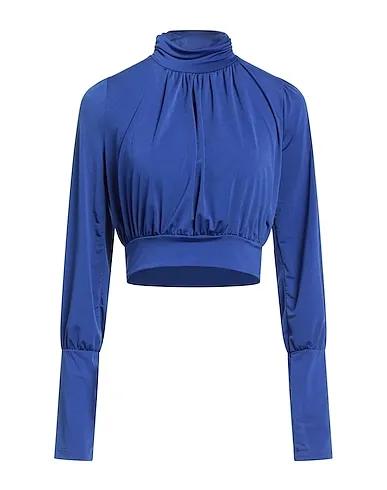 Blue Synthetic fabric Top