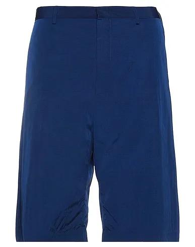 Blue Techno fabric Shorts & Bermuda