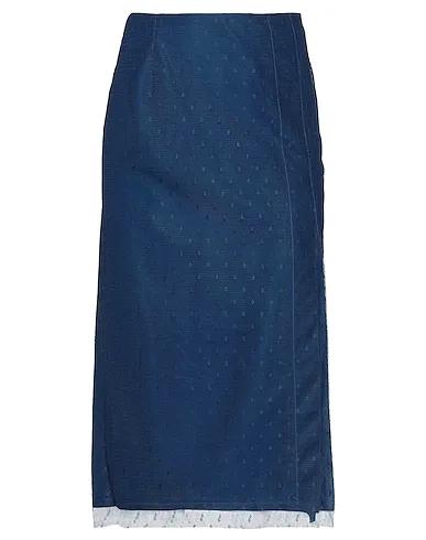 Blue Tulle Midi skirt