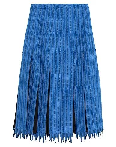 Blue Tweed Maxi Skirts