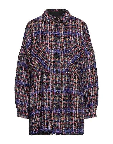 Blue Tweed Patterned shirts & blouses