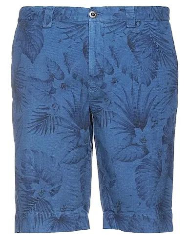 Blue Tweed Shorts & Bermuda