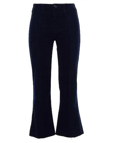 Blue Velvet Cropped pants & culottes