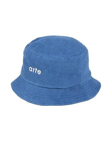 Blue Velvet Hat Bell Corduroy Buckethat
