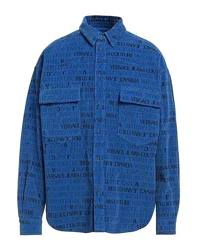 Blue Velvet Patterned shirt
