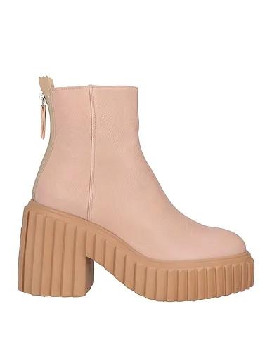 Blush Baize Ankle boot