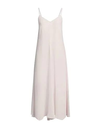 Blush Crêpe Long dress