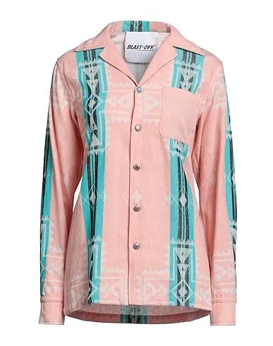 Blush Jacquard Patterned shirts & blouses