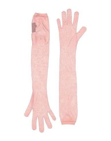 Blush Knitted Gloves