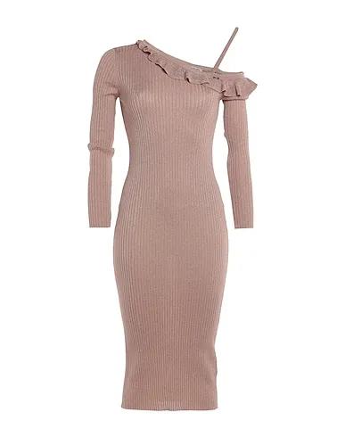 Blush Knitted Midi dress