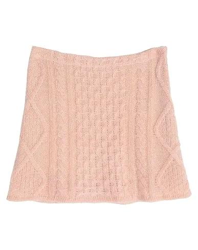 Blush Knitted Mini skirt