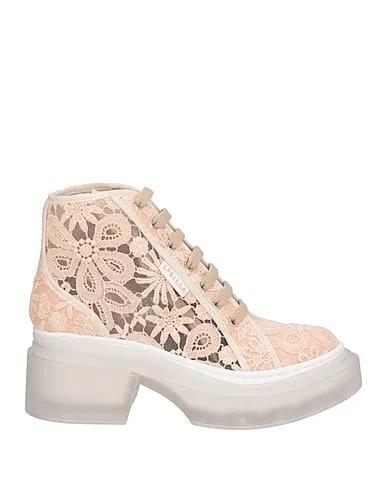 Blush Lace Ankle boot