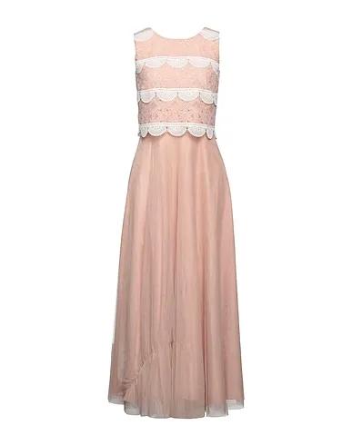 Blush Lace Long dress
