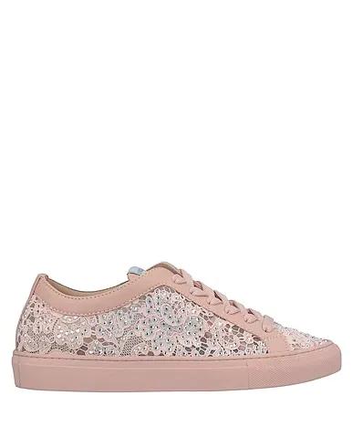 Blush Lace Sneakers