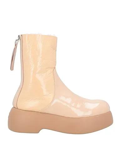 Blush Leather Ankle boot