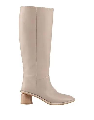 Blush Leather Boots