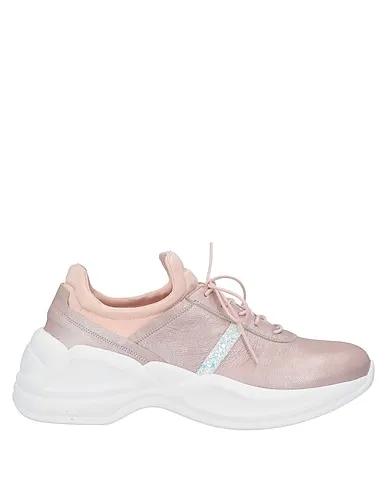 Blush Leather Sneakers