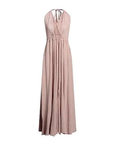 Blush Plain weave Long dress