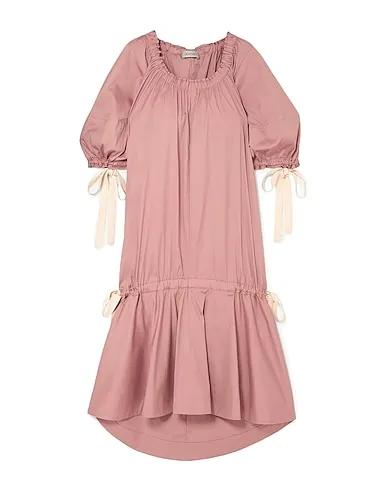 Blush Poplin Midi dress