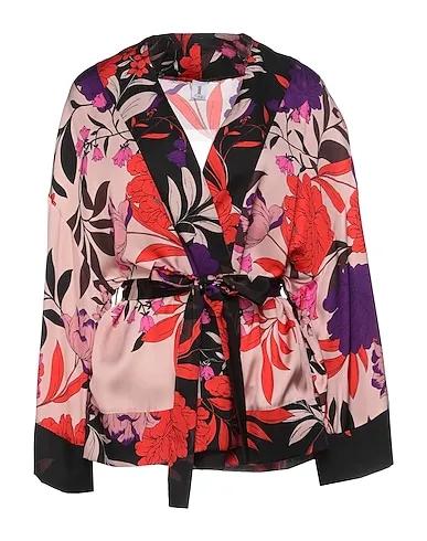 Blush Satin Floral shirts & blouses