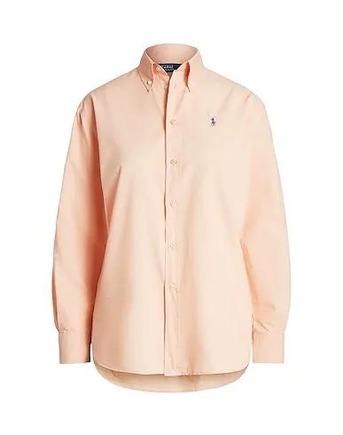 Blush Solid color shirts & blouses OVERSIZE COTTON TWILL SHIRT
