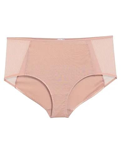 Blush Synthetic fabric Brief