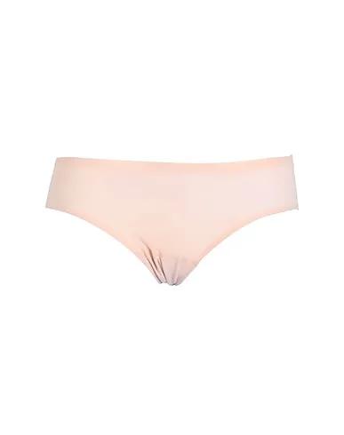 Blush Synthetic fabric Brief
